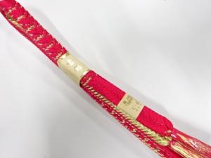 未使用品　正絹　手組帯締め